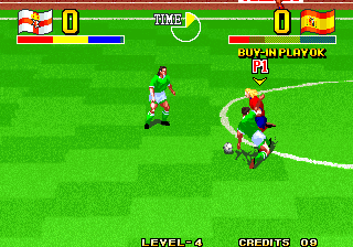 Ultimate 11 screenshot 6 for Neo Geo AES